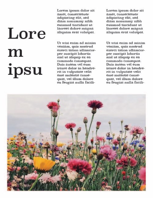 magazine layout