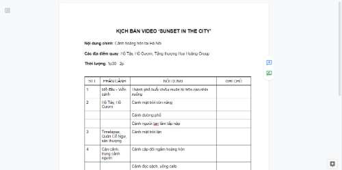 KỊCH BẢN - Quang Minh