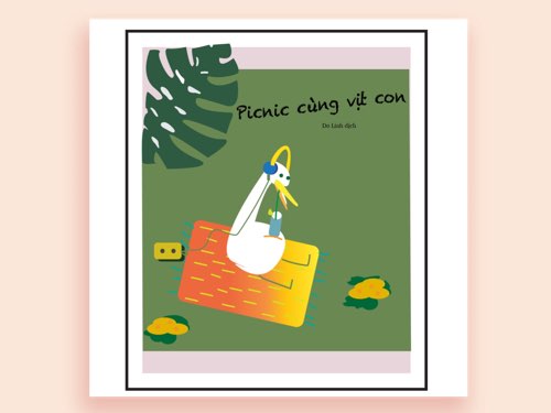 sử dụng pentool vẽ bìa