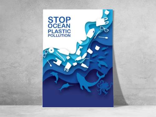 STOP OCEAN PLASTIC POLLUTION