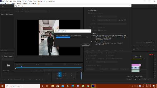 behind the scene
