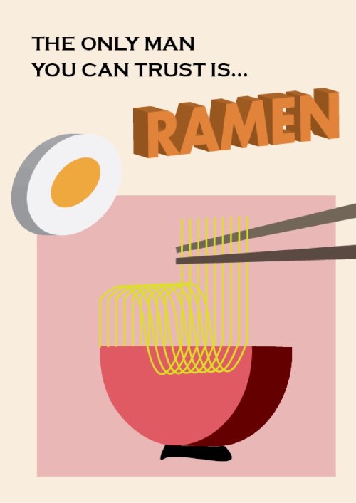 poster tiệm mì zui zẻ 