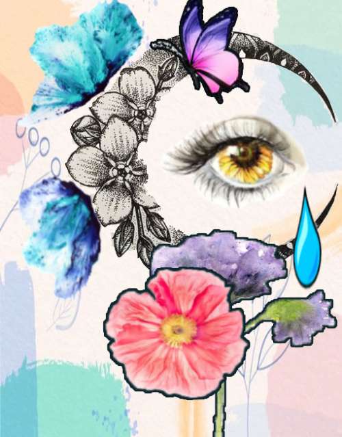 cắt ghép ảnh thể loại collage art