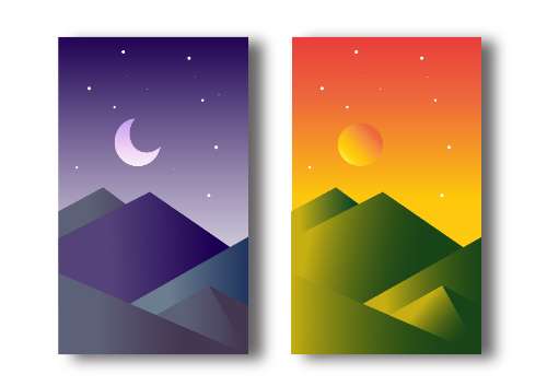 Mountain Illustration ( Cả folder)
