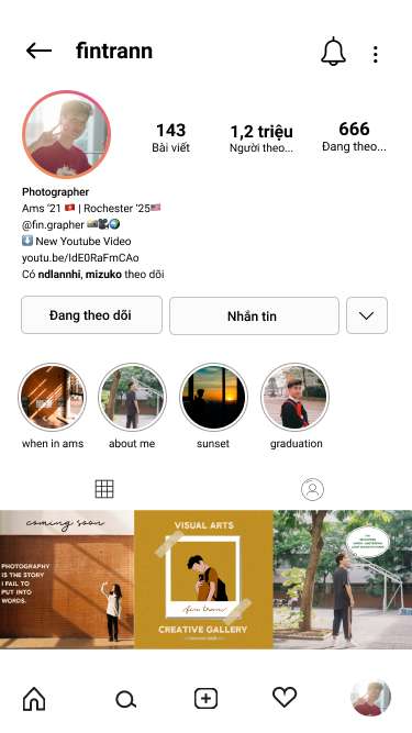Trần K Nguyên - Instagram