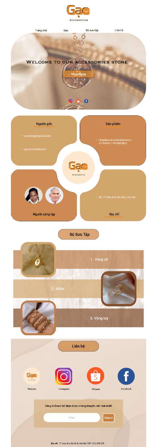 Landing page