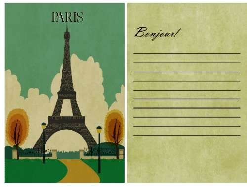 Paris Postcard