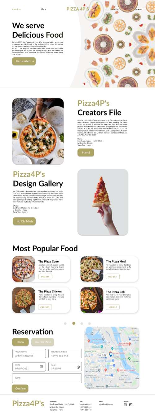 Landing Page