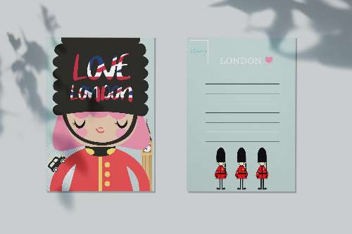 London postcard