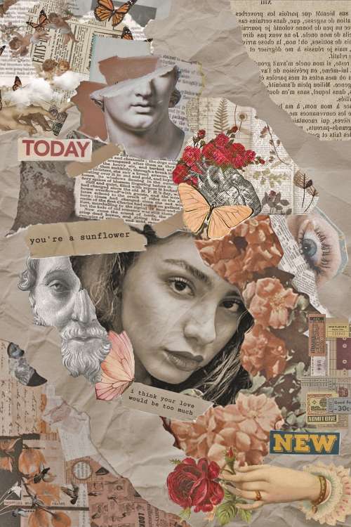 Vintage Collage Artwork