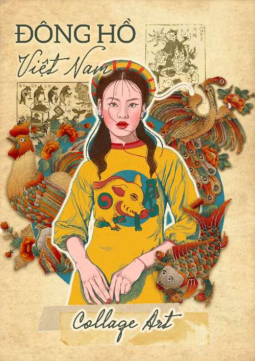 BT1: CẮT GHÉP COLLAGE ART (THIÊN ÂN)