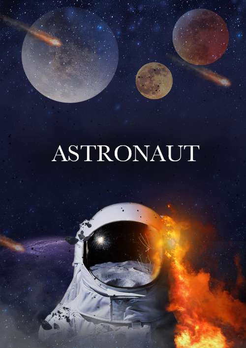 Astronaut on Fire.