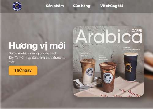 Thiết kế Hero header