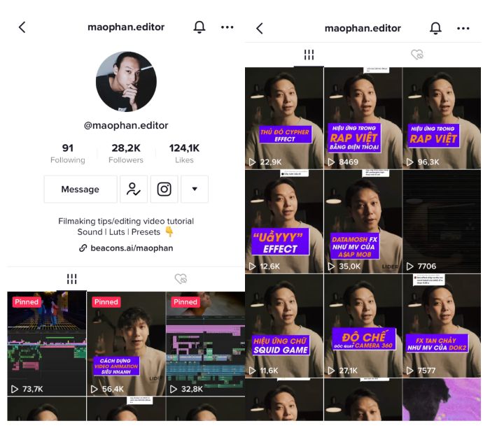 6 kênh TikTok về thiết kế, quay dựng dành cho Gen Z