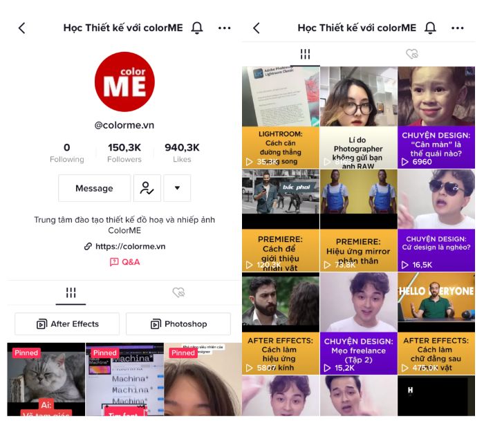 6 kênh TikTok về thiết kế, quay dựng dành cho Gen Z