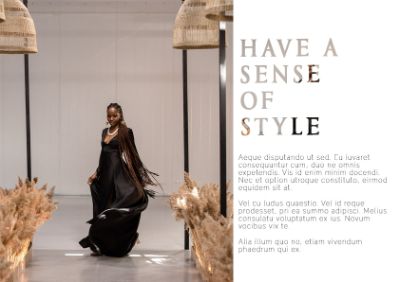 fashion layout