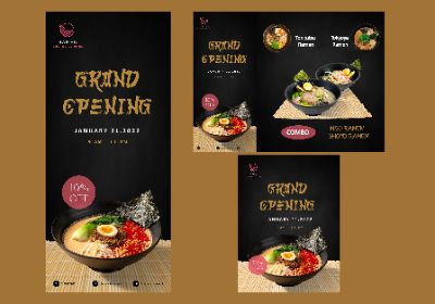sr e lam hoi voi chu de la ve khai truong ramen a
