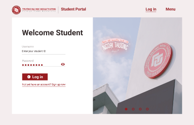Châu Đỗ Ngọc Uyên - Log in page - buổi 1