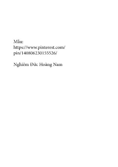 [NGHIÊM ĐỨC HOÀNG NAM] BTVN buổi 1