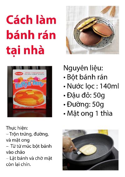 Cách làm bánh rán tại nhà