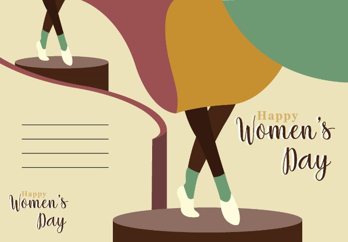 Women's day card