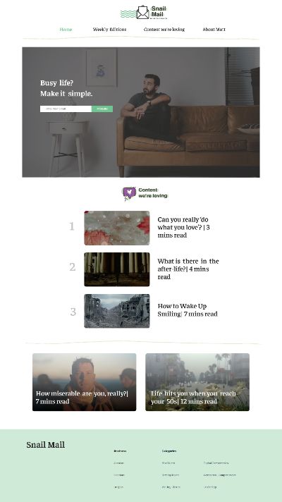 Landing Page