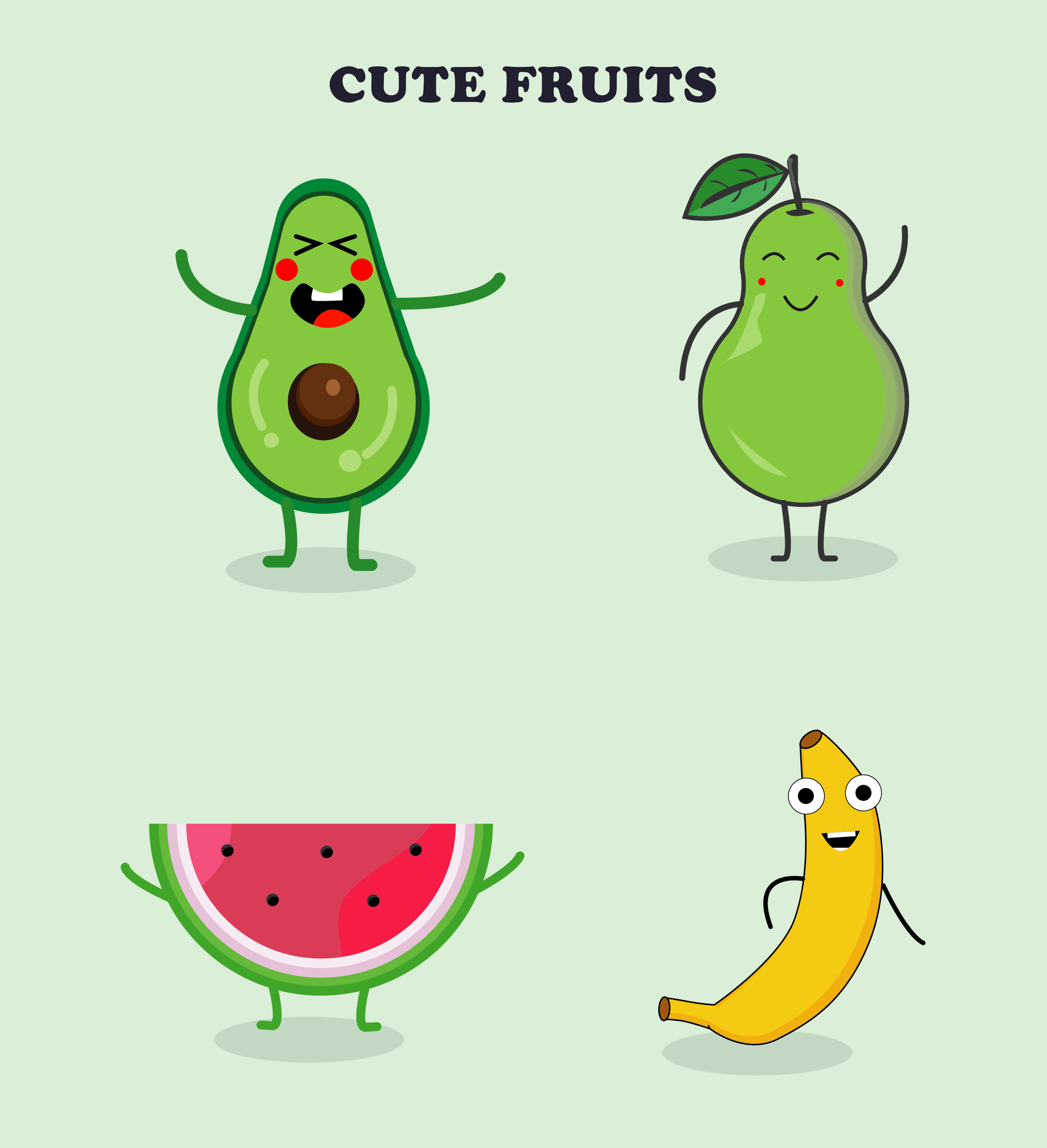 BTVN1 : Cute Fruits