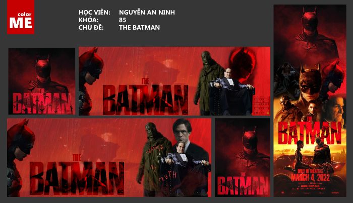 Bài Tập cuối kì : Ấn phẩm truyền thông : THE BATMAN