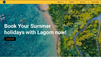 BTCK_Lagom hotel web design