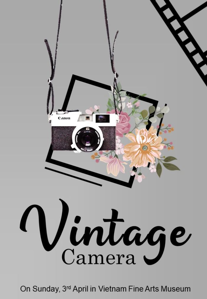 BTVN 1 - Poster Vintage camera