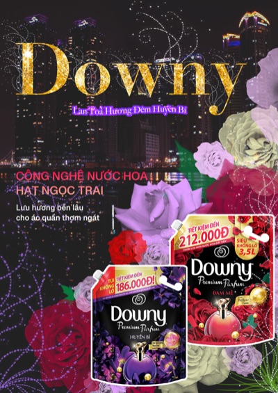 Poster Downy sản phẩm mới