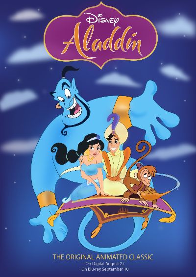 Bài cuối kỳ-Poster film-Aladdin