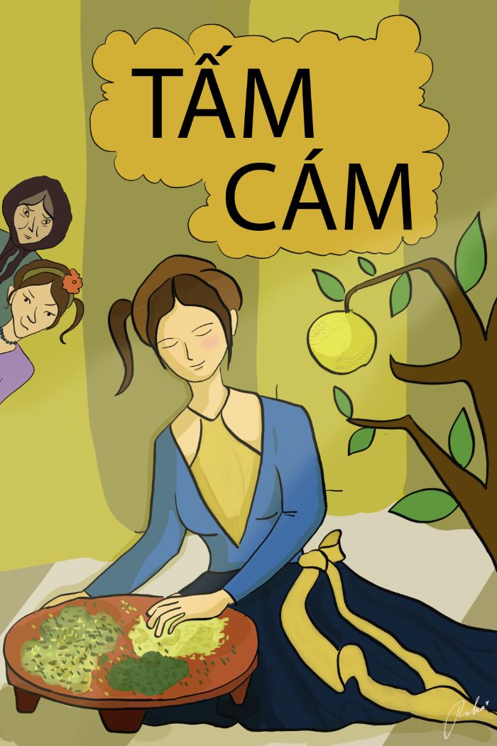 bìa sách Tấm Cám