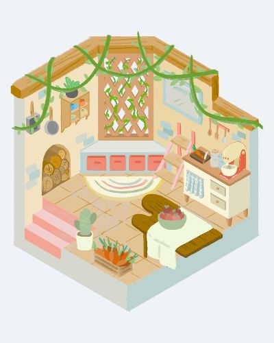 Isometric Kitchen