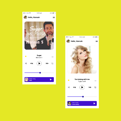 Bài tập 1_App Music. Thời gian của mình eo hẹp nên chỉ copy bài mẫu thôi ạ