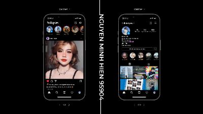BTVN Buổi 01: Redesign Newsfeed & Profile Instagram