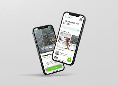Thiết kế màn hình mobile chứa Card