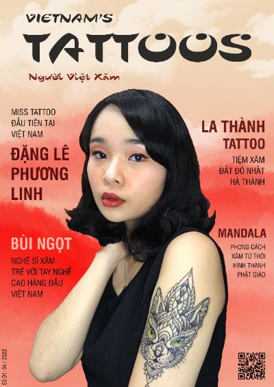 BTVN Buổi 2: Bìa Tạp Chí "Vietnam's Tattoos"