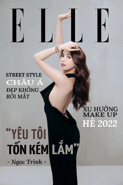 Ngọc Trinh on Elle