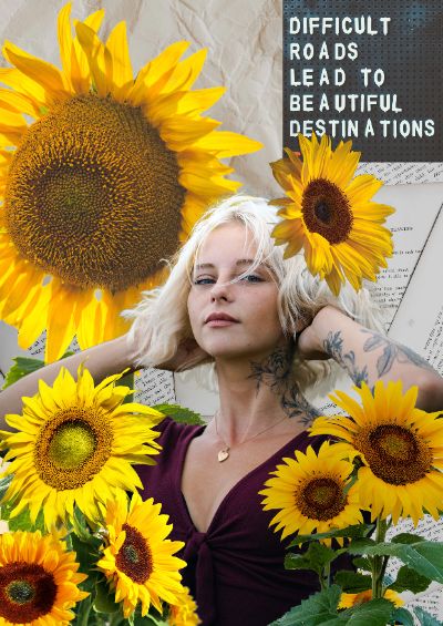 Sunflower girl