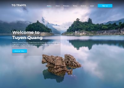BTGK: Thiết kế một Landing Page chủ đề tự chọn