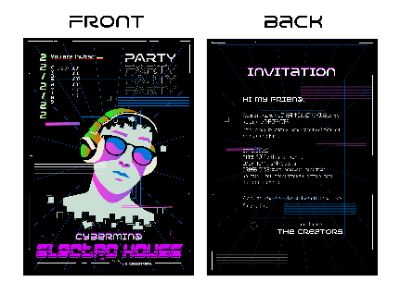 BTVN 4 - Party Invitation Card