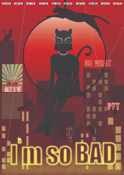 Poster cuối kỳ ( Catwoman của thành phố bóng đêm )