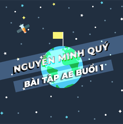 Bài tập buổi 1 - Nguyễn Minh Quý