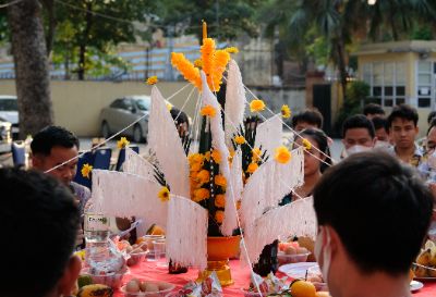 Laos new year ceremony in Hanoi
