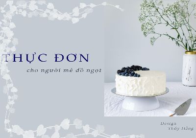 Thực đơn