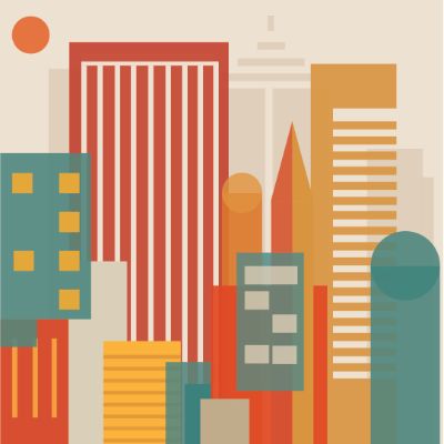 City at twilitght