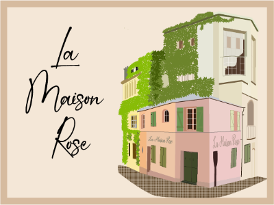 Bài tập giữa kỳ _ Postcard La Maison Rose