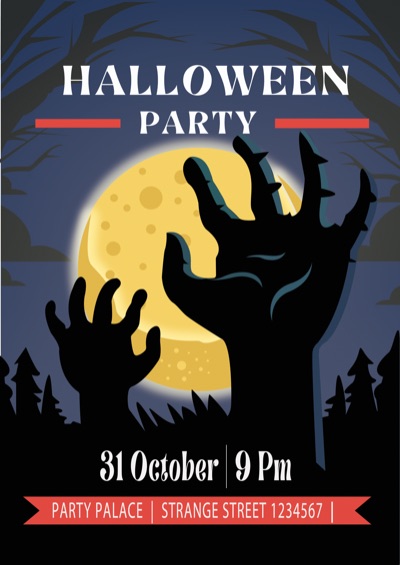 thiệp halloween