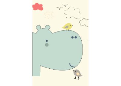 bài tập buổi 2 - vẽ hà mã